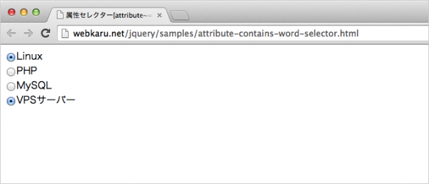 attribute-contains-word-selector